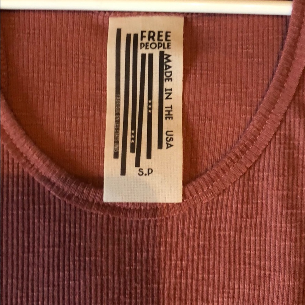 Free people peach top